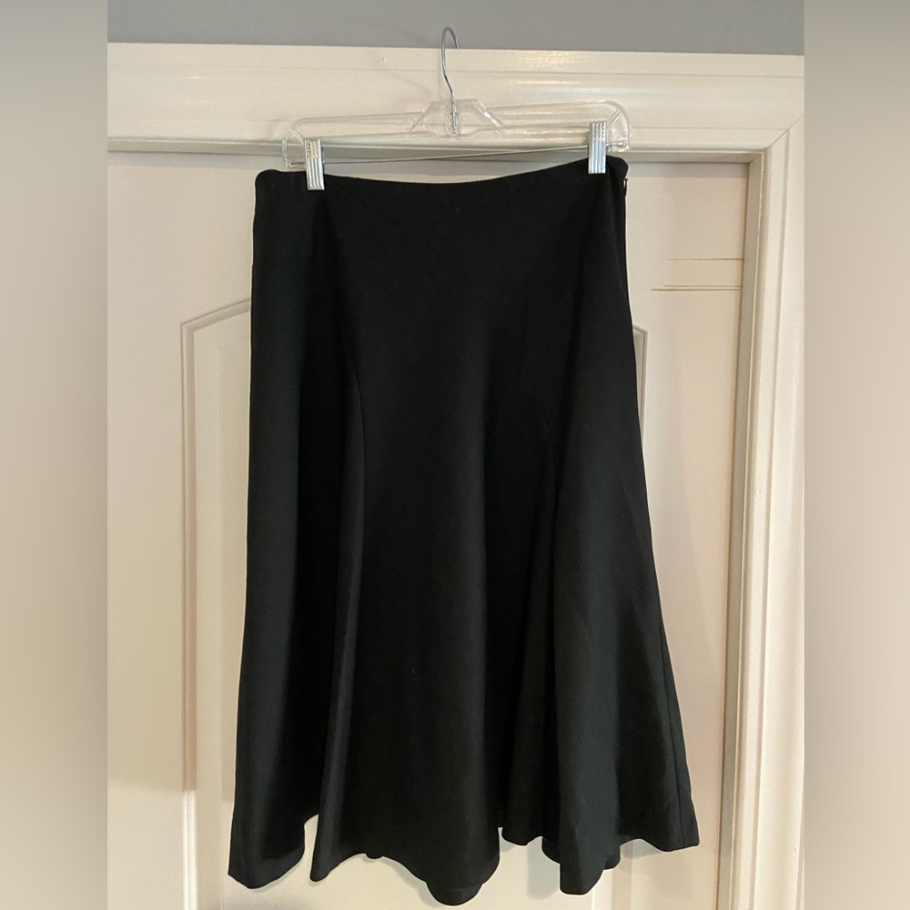 Abby Taylor charcoal gray skirt 12
